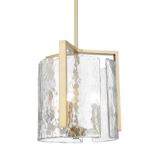 Golden Canada 3164-3P BCB-HWG - Golden Lighting Aenon 3-light Pendant in Brushed Champagne Brass